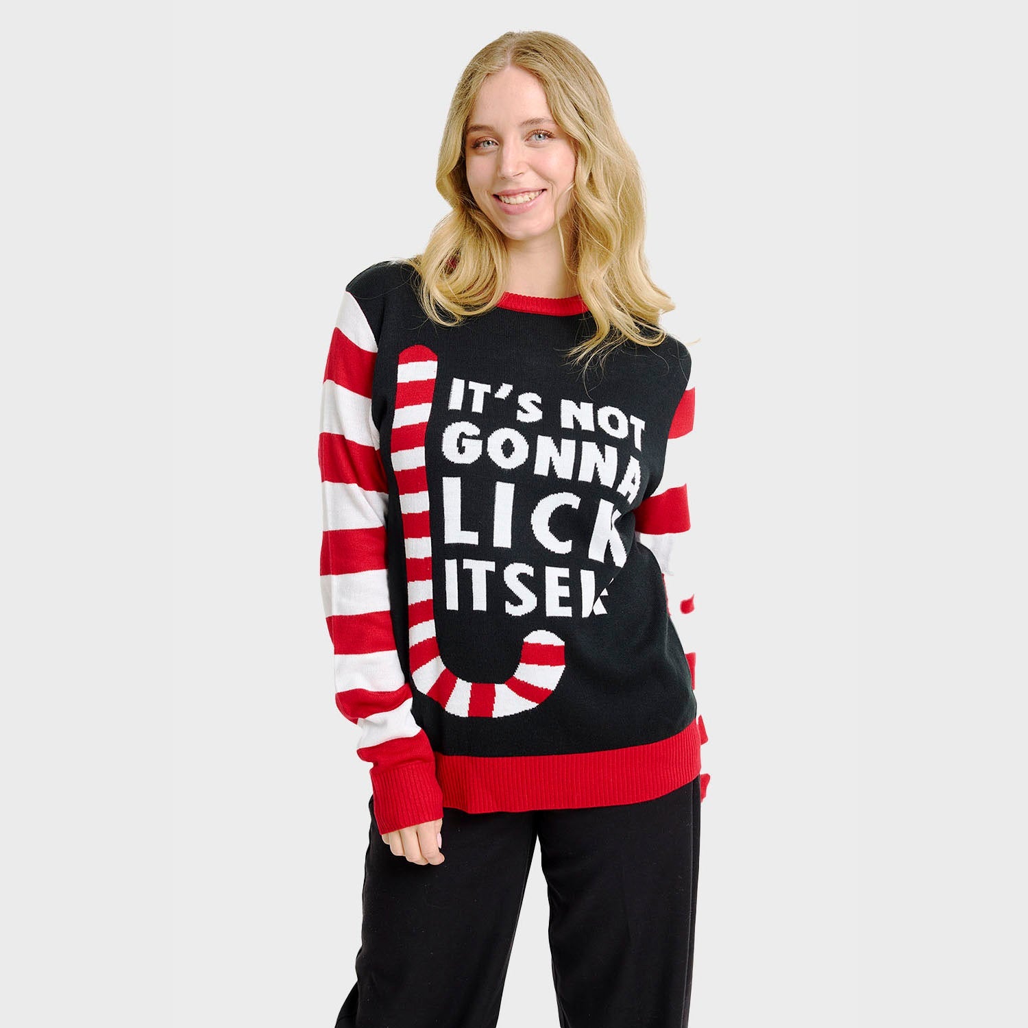 Candy Cane julegenser – Dame